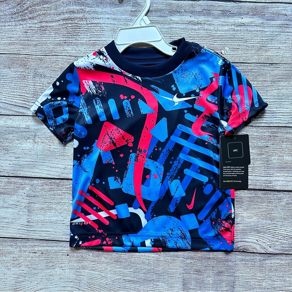 Nike Dri-Fit 2 Piece T-Shirt & Shot Set NEW - Picture 2 of 6
